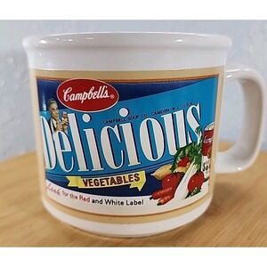 Vintage‎ Campbells 2005 Soup Mug Delicious Sweetened By The Sun Collectible
